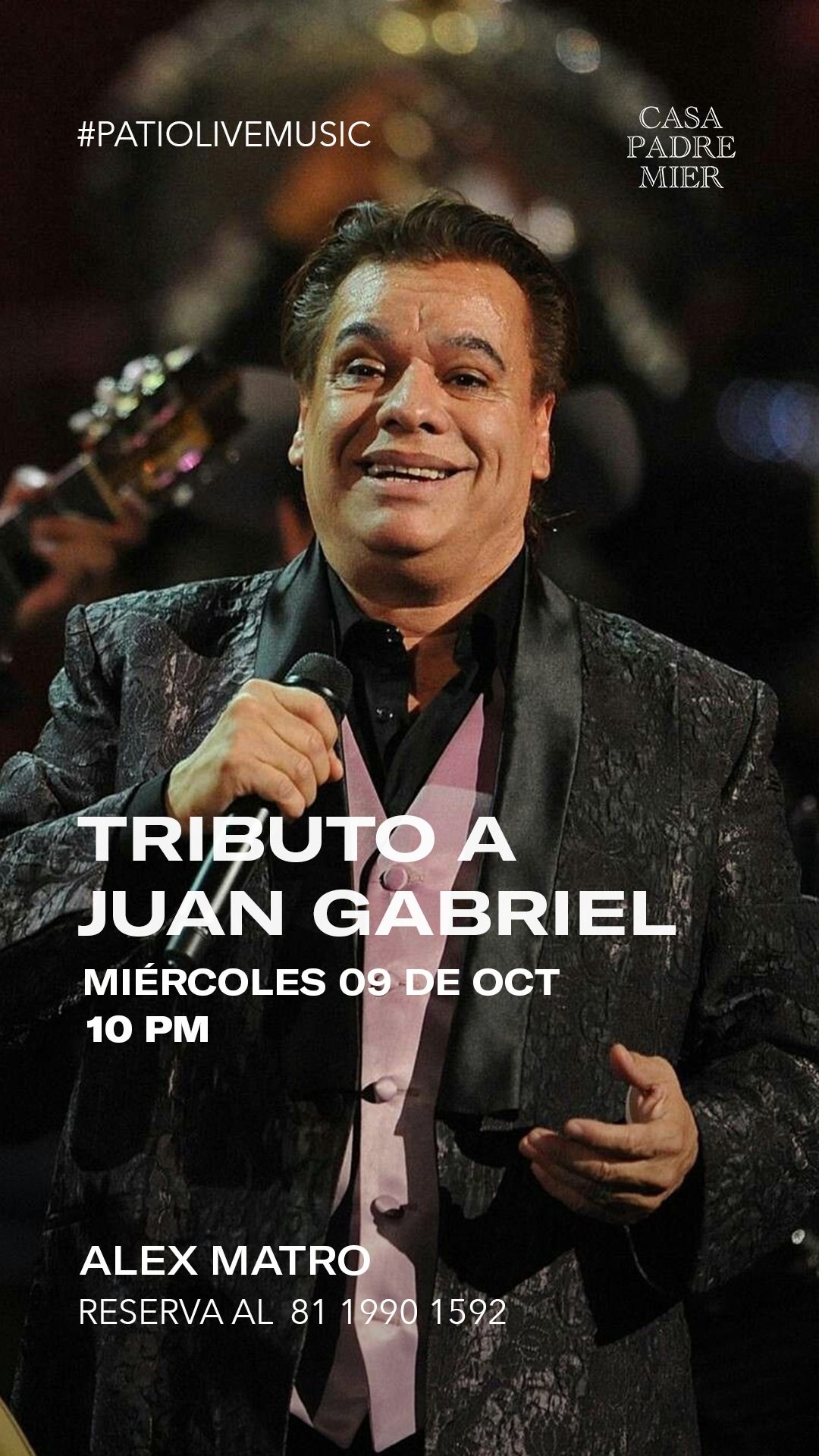 Noche de Tributo a Juan Gabriel