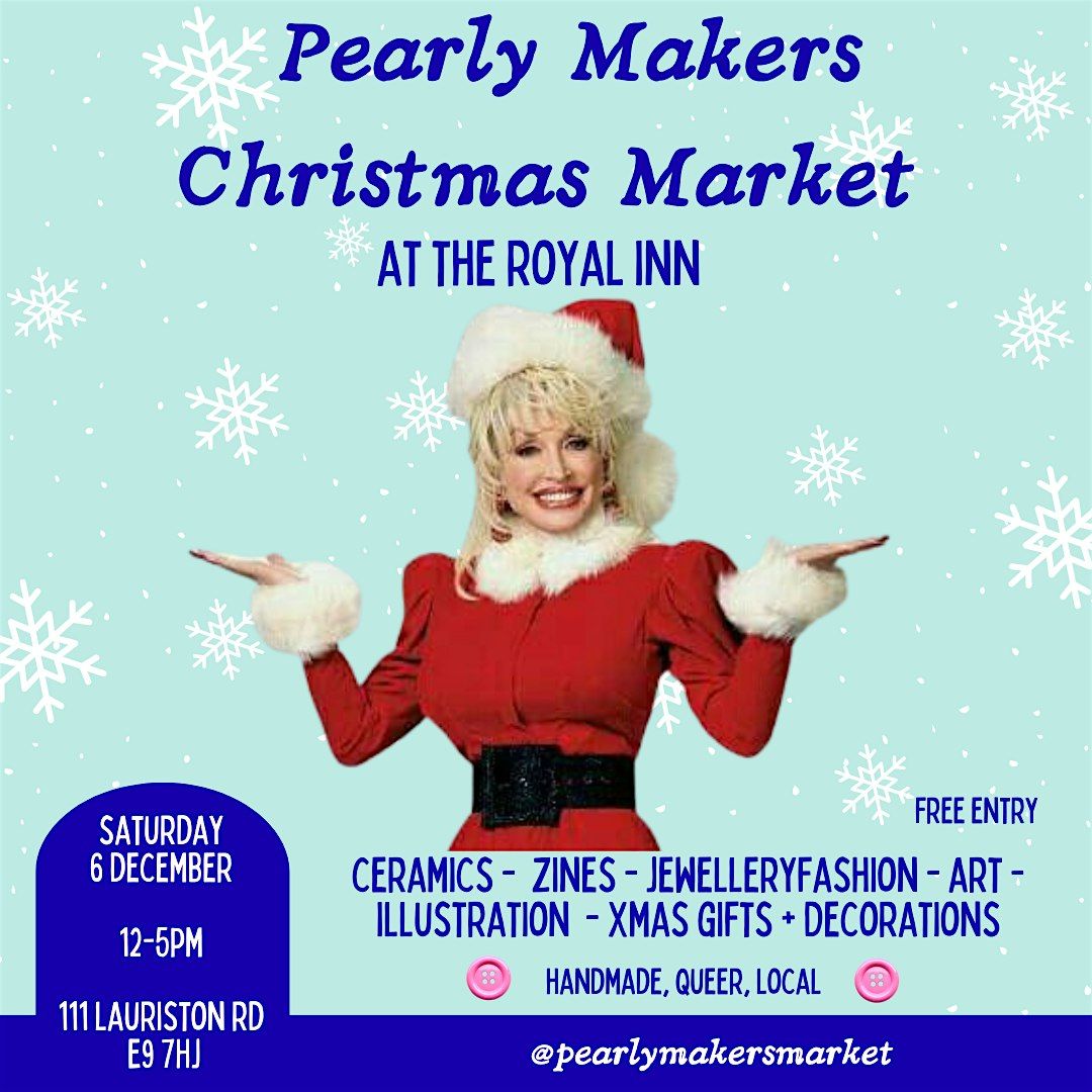 Pearly Makers Christmas Market at the Royal Inn