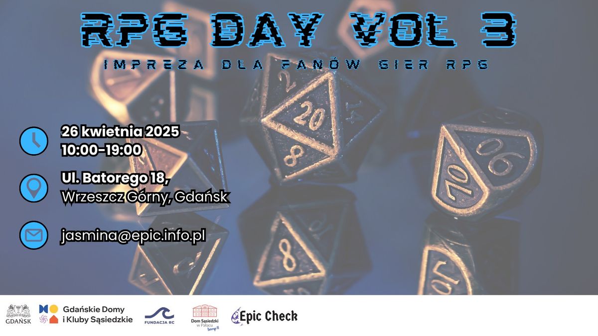 RPG Day Vol. 3 - Impreza Dla Fan\u00f3w Gier RPG