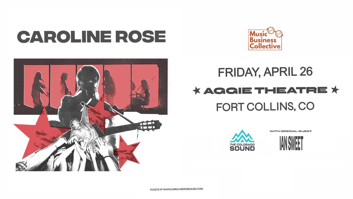 Caroline Rose w\/ Ian Sweet | Aggie Theatre | Presented by 105.5 The Colorado Sound