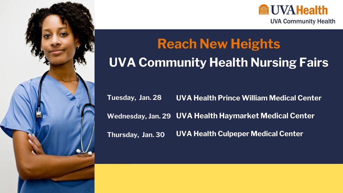 2025 UVA Community Health Nursing Fairs (UVA Health Culpeper Medical Center)