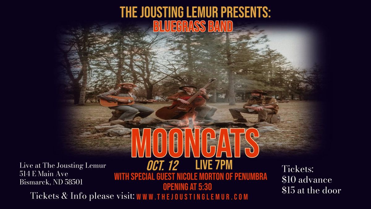 The Mooncats with special guess Nicole Morton Live!