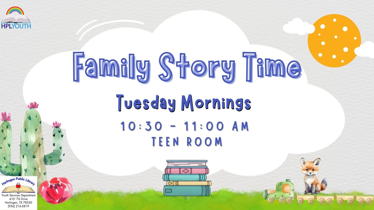 Family Story Time: November 2024