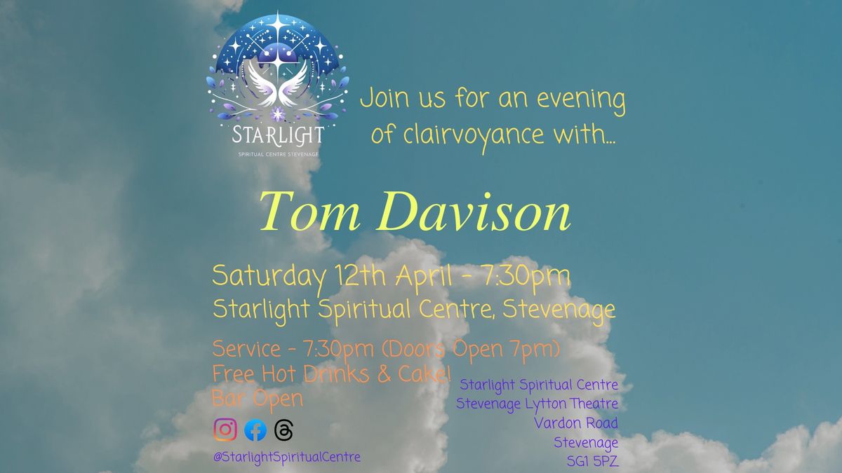 Evening of Clairvoyance with Tom Davison