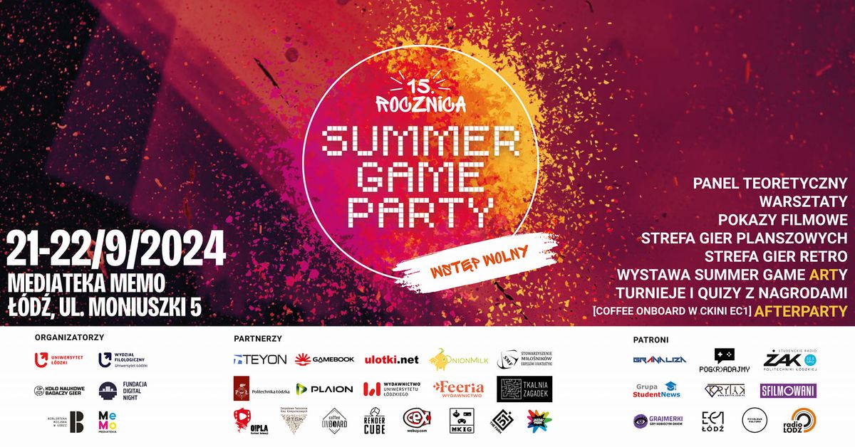 15. Rocznica Summer Game Party