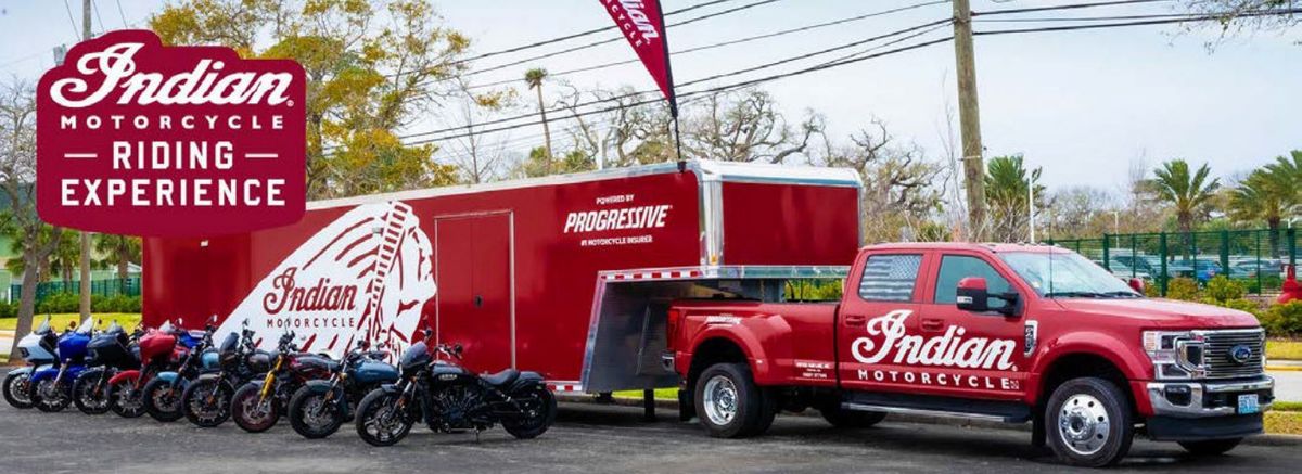 Indian Motorcycle Demo Truck Event 