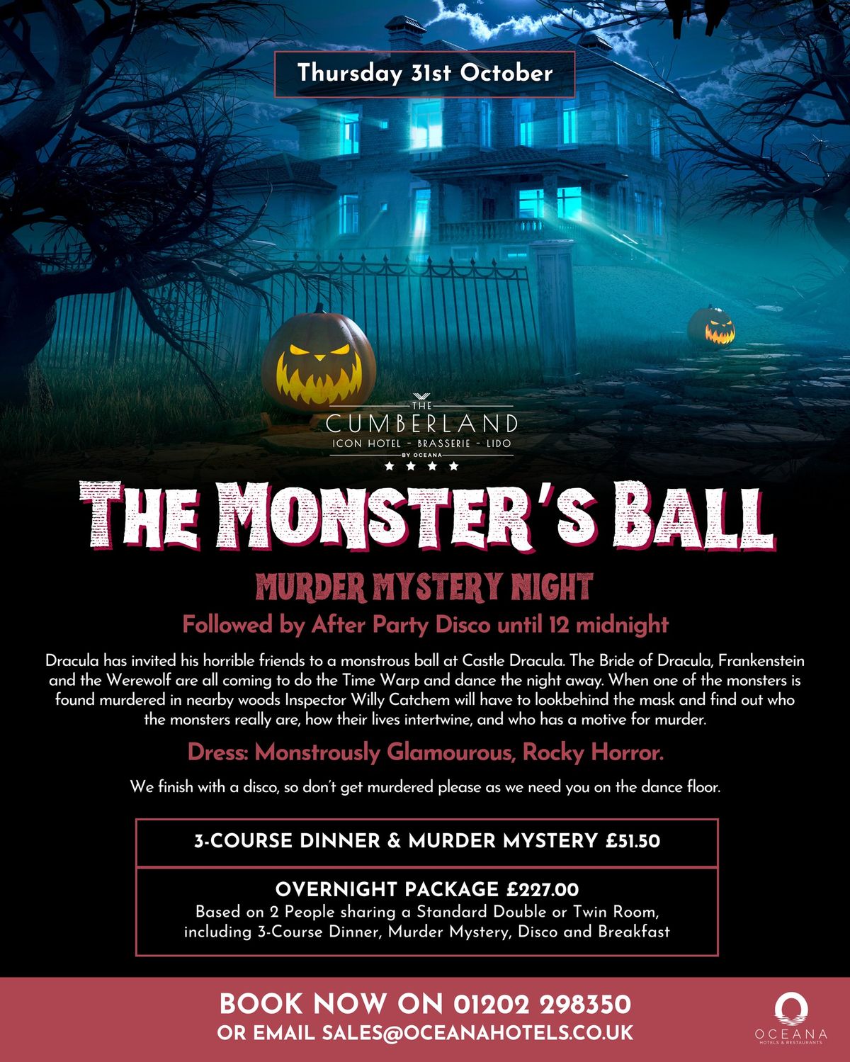 The Monster's Ball - Murder Mystery Night