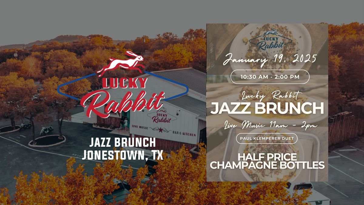 Jazz Brunch at Lucky Rabbit (Jonestown, TX)