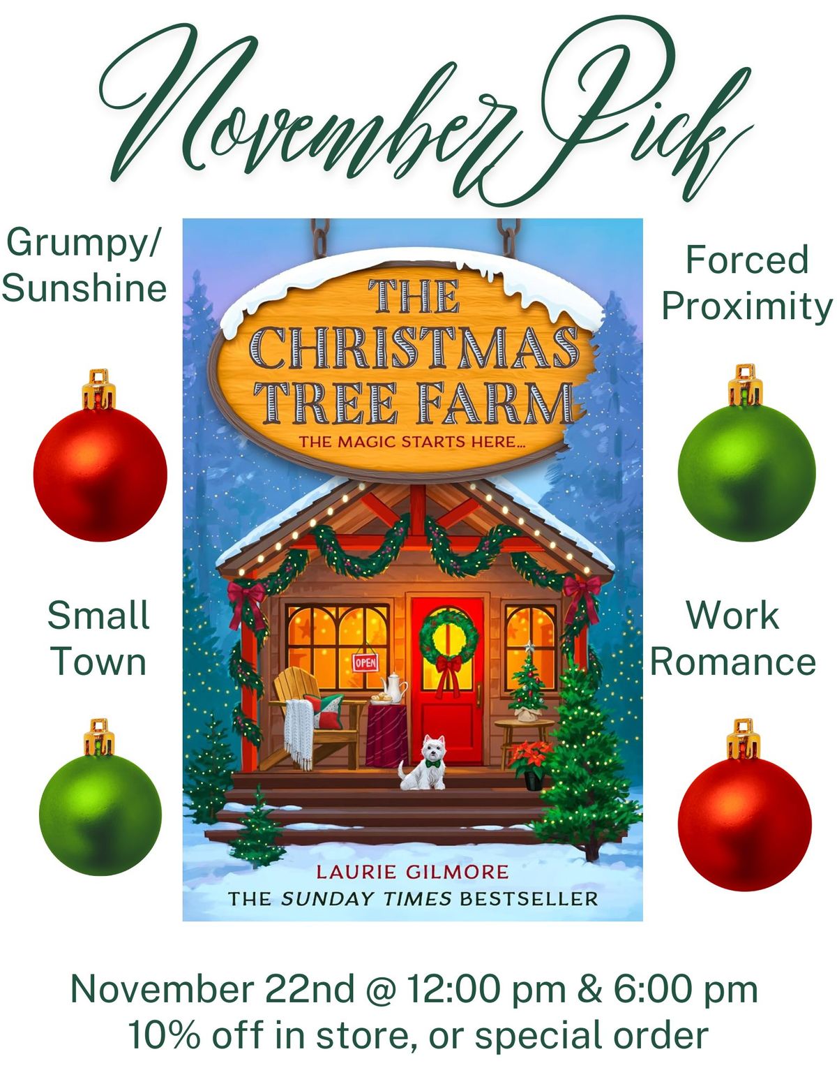 November Bookclub: The Christmas Tree Farm