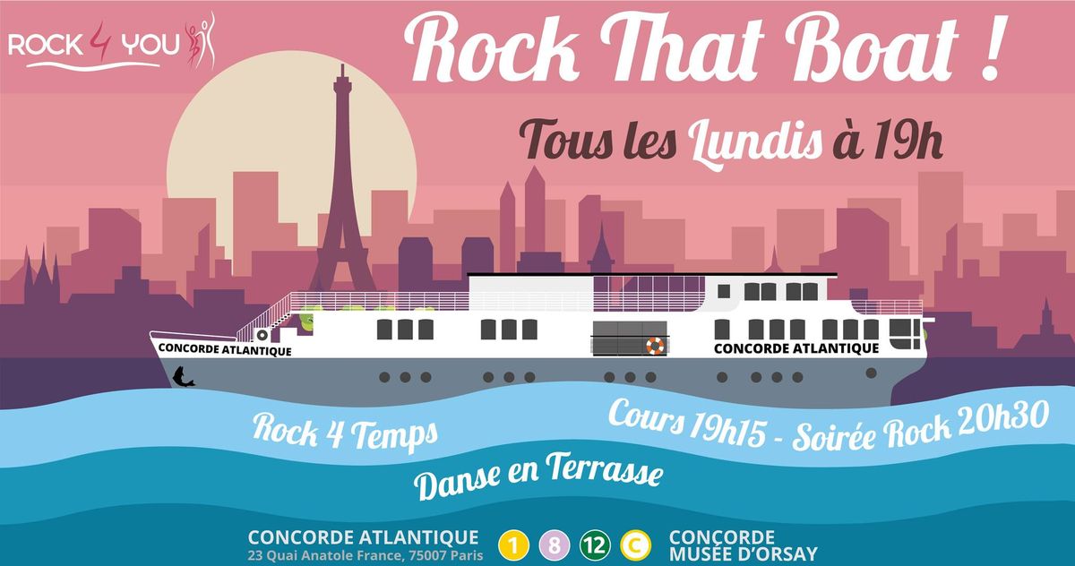 Rock That Boat 108 - Cours & Soir\u00e9e Rock au Concorde Atlantique