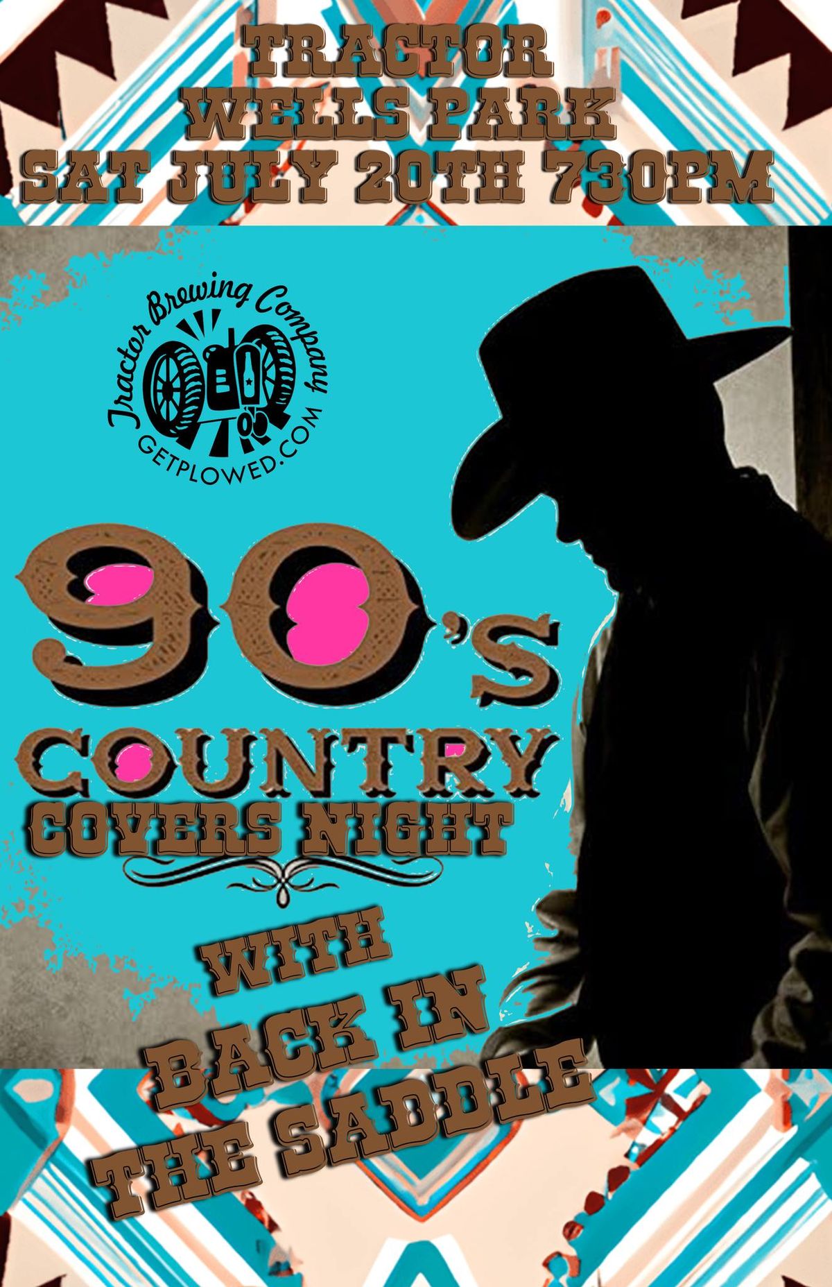 90's Country Covers Night w\/ Back In The Saddle Band