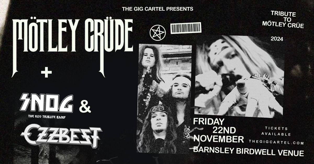 M\u00d6TLEY CR\u00dcDE - KISS - OZZY OSBOURNE \/ LIVE @ Birdwell Venue, Barnsley