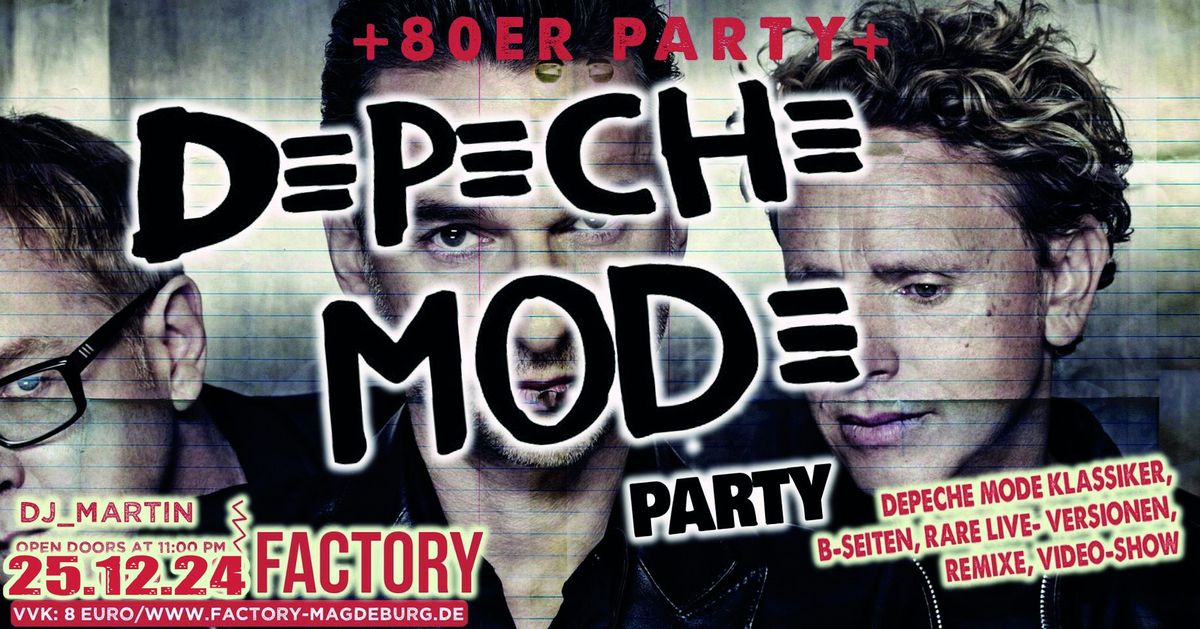 Depeche Mode Party \/ + 80er Party