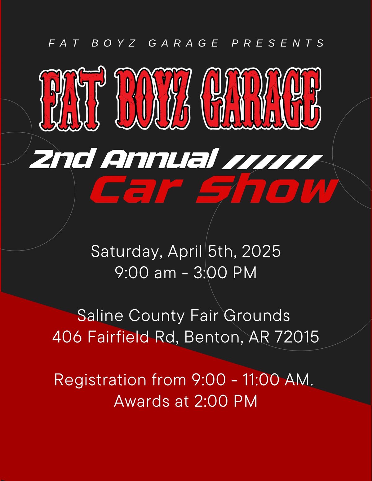 Fat Boyz Garage 2nd Annual Car Show