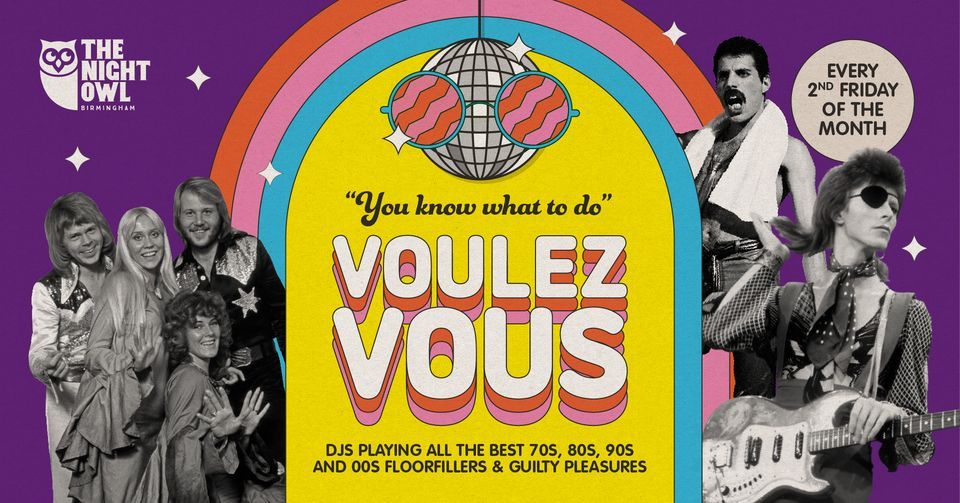 Voulez- Vous (Floorfillers & Guilty Pleasures Club Night!)