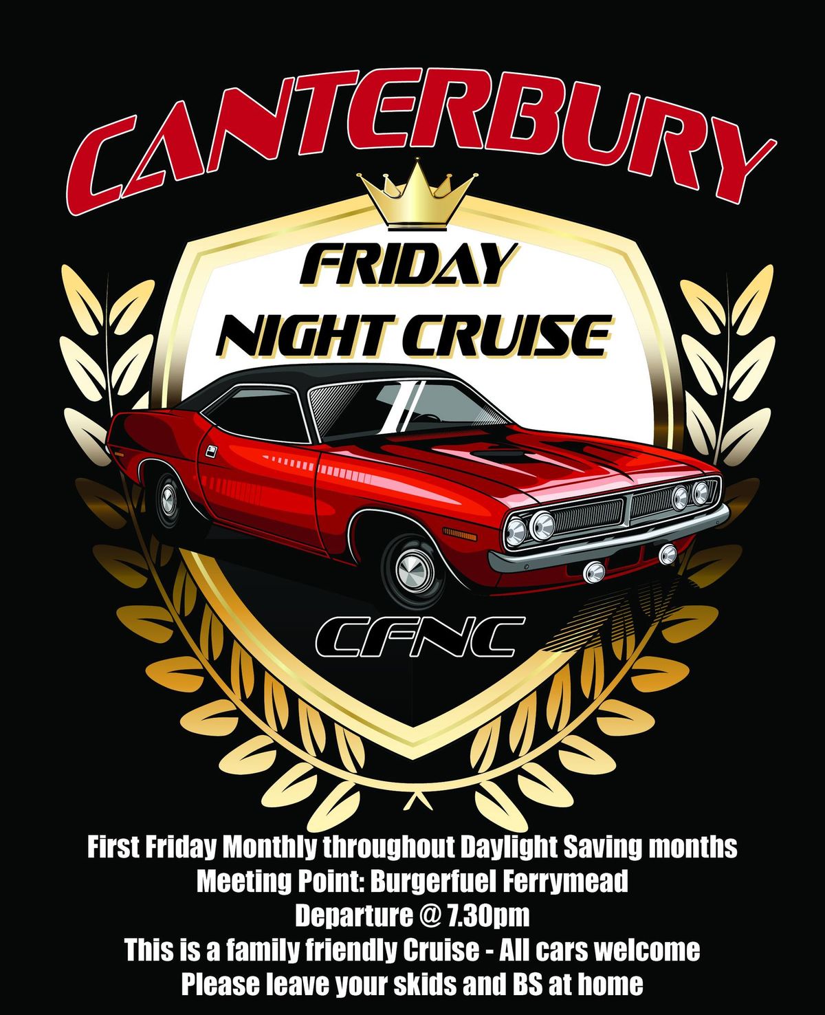 Canterbury Friday Night Cruise- CFNC