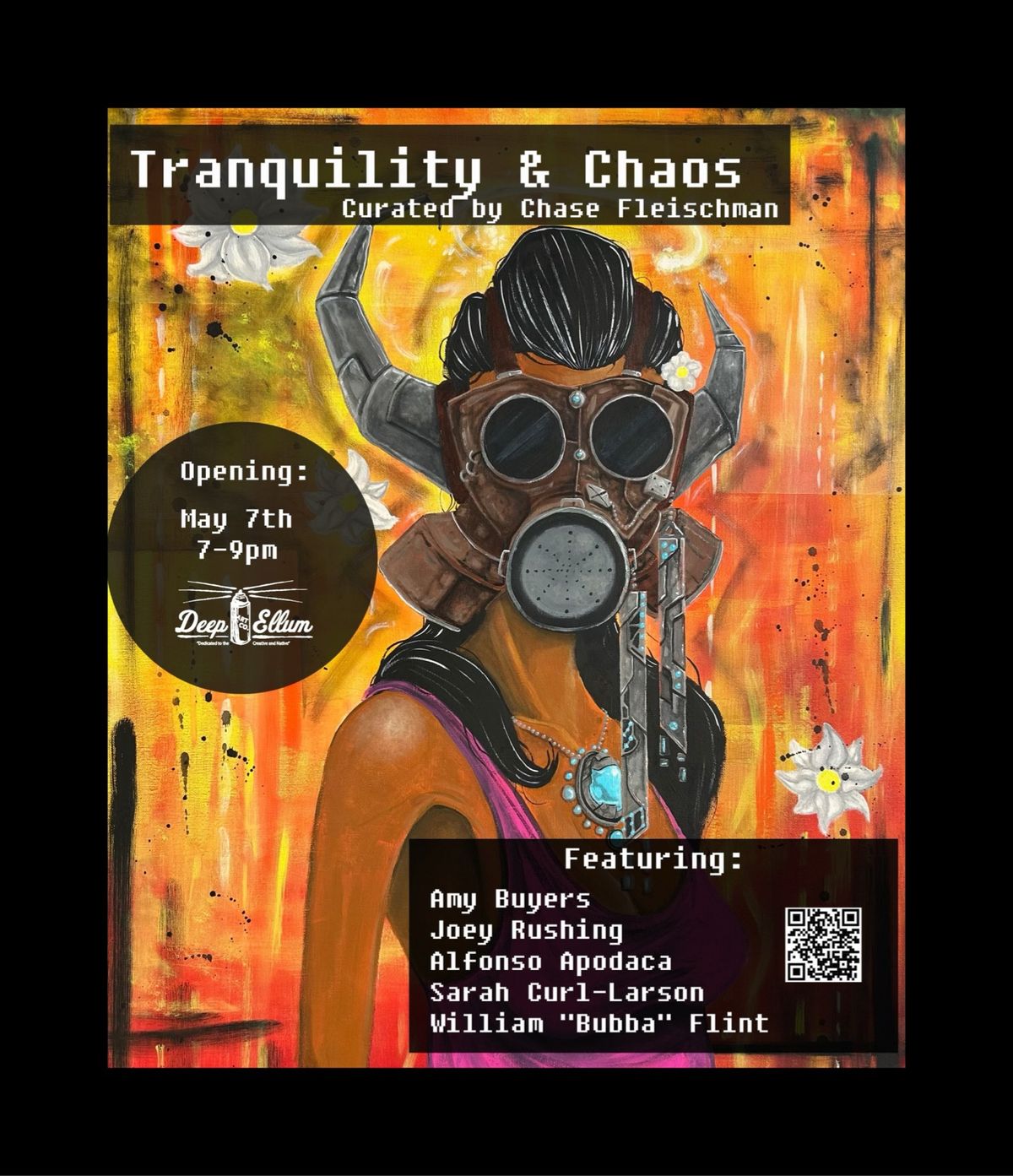 Tranquility & Chaos: An Art Exhibit Curated by Chase Fleischman