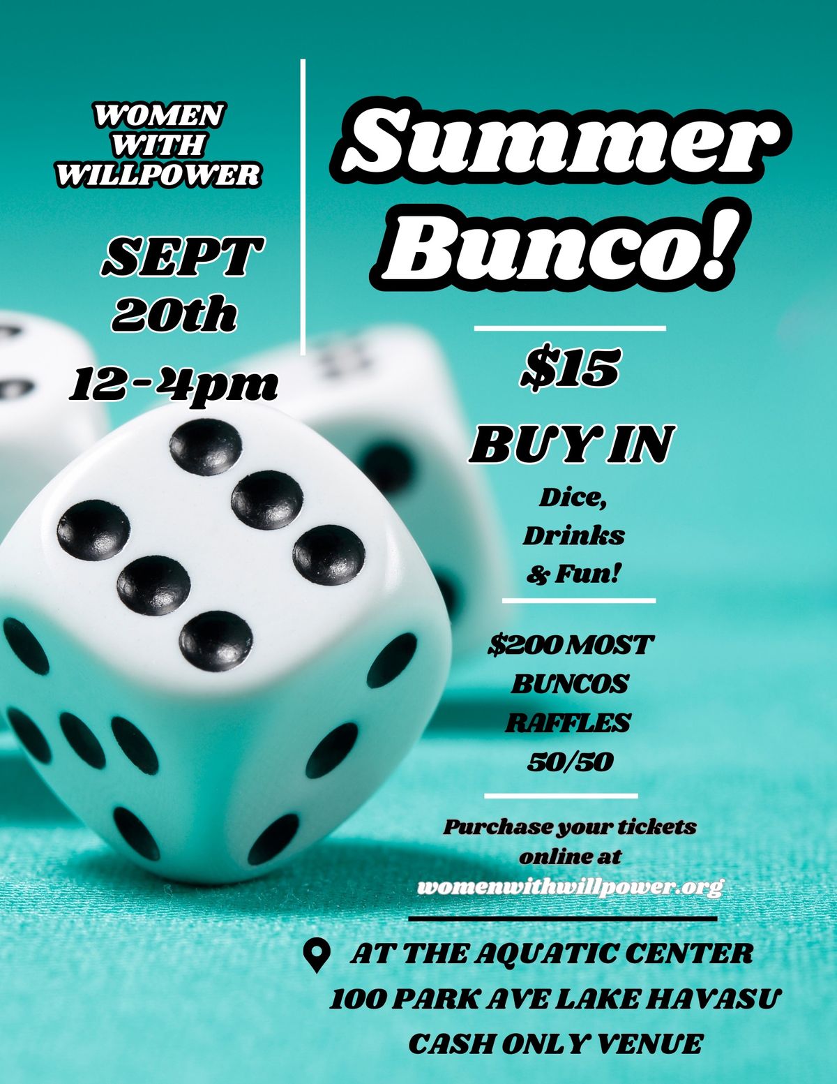 Summer Bunco! 