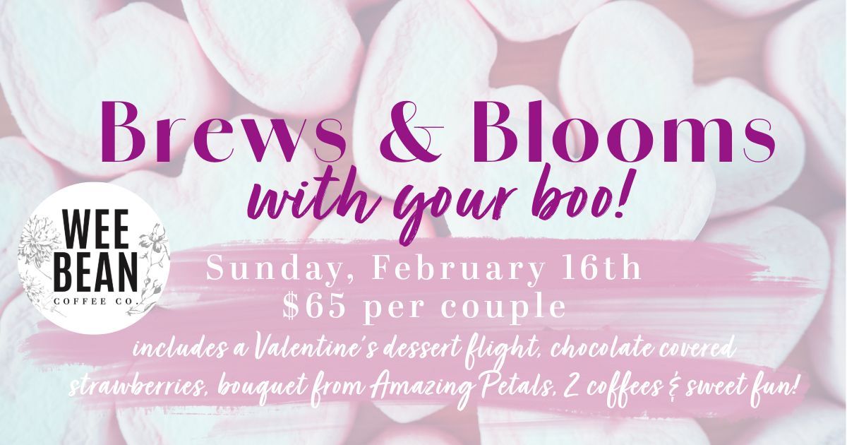 Brews & Blooms with your Boo!