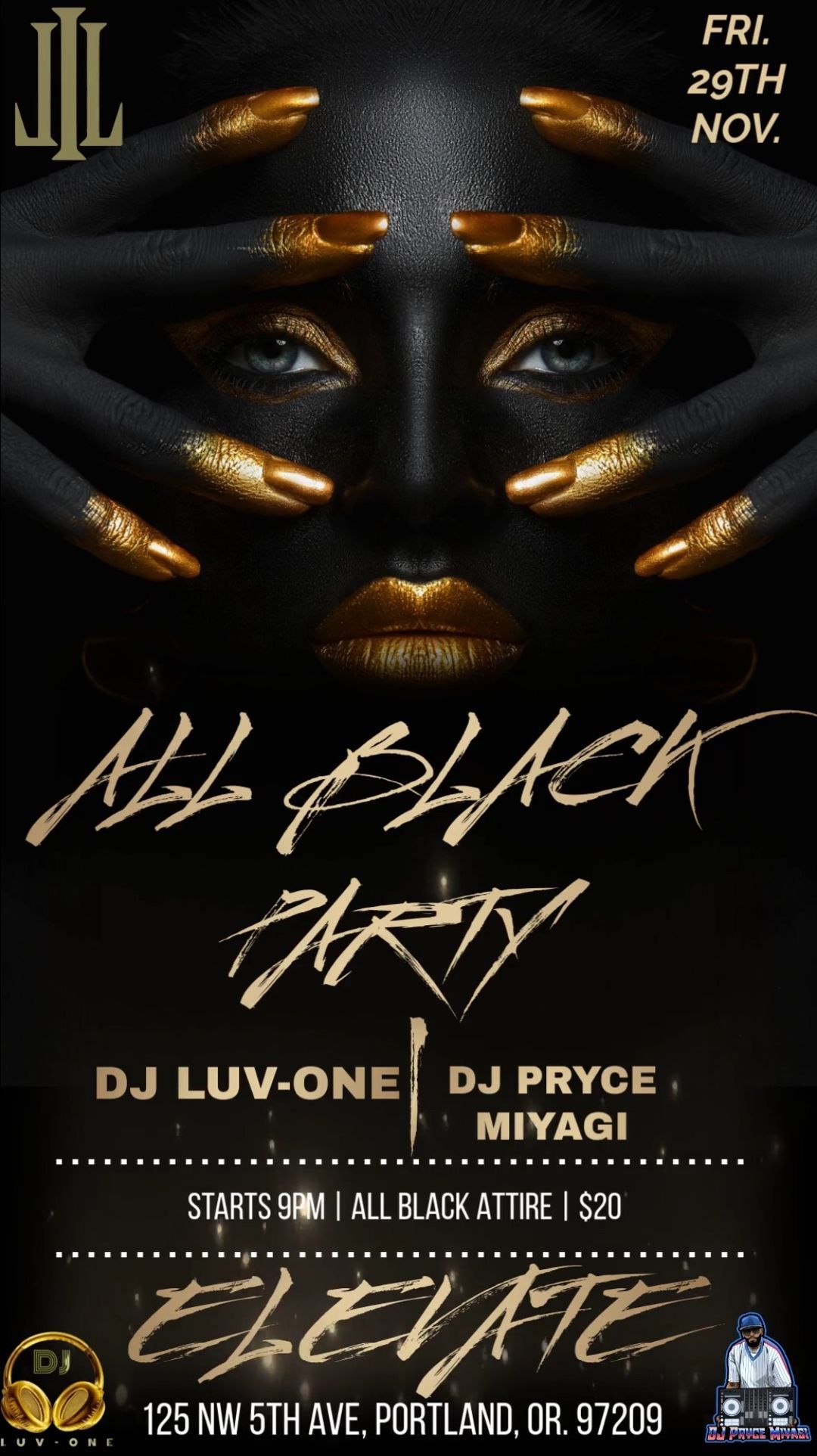 ALL BLACK PARTY 