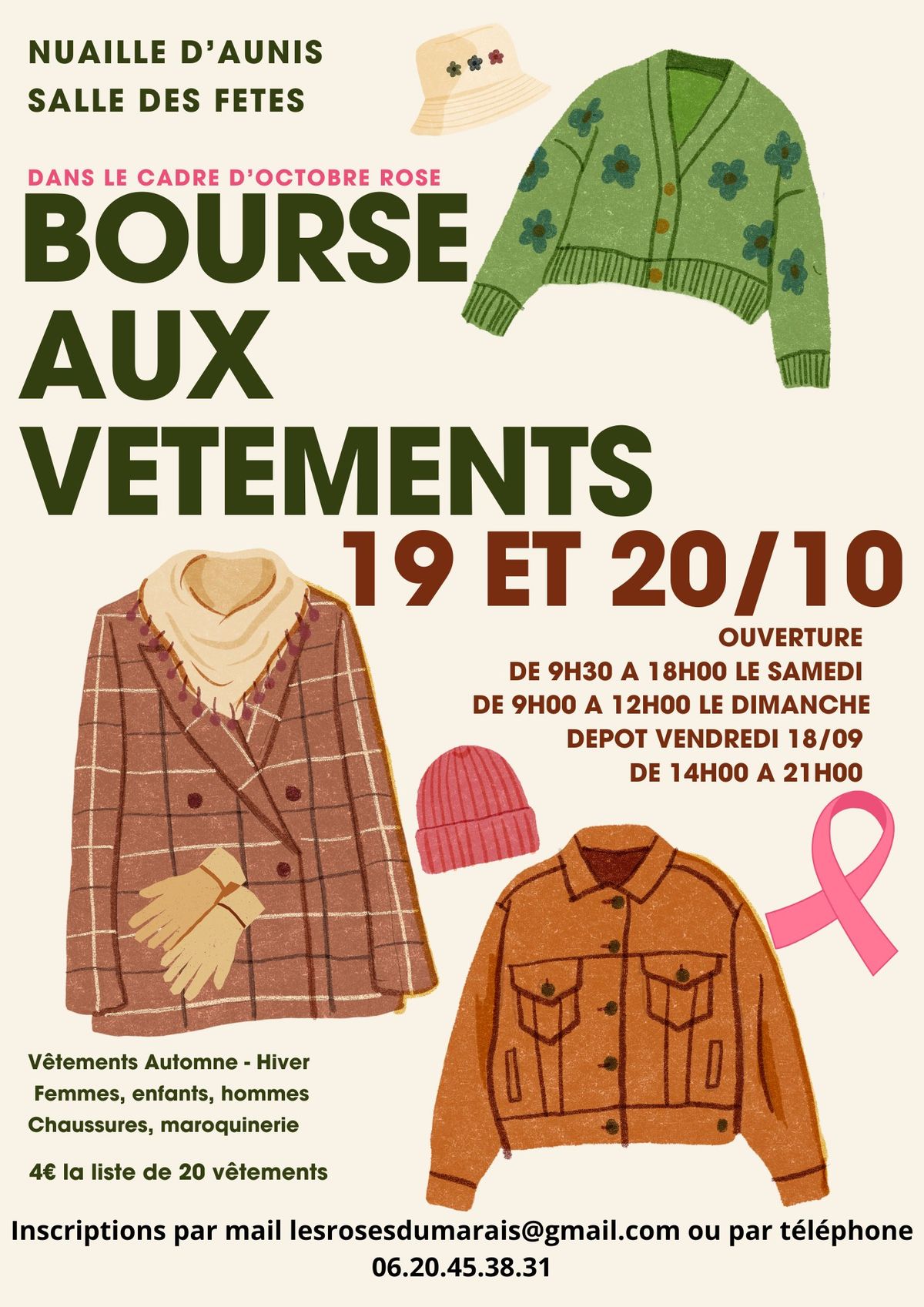 bourse aux vetements automne hiver