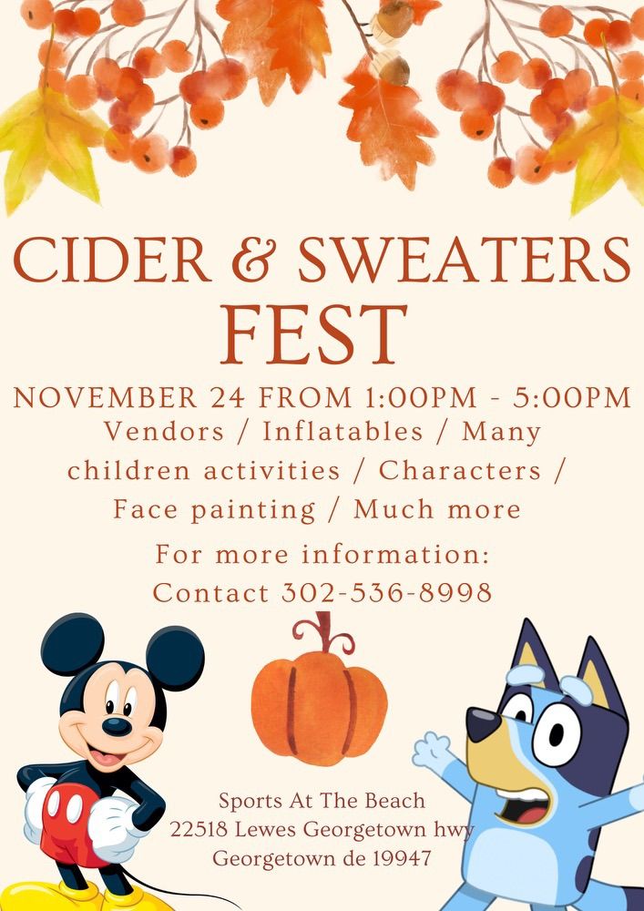 Cider & Sweaters Festival 