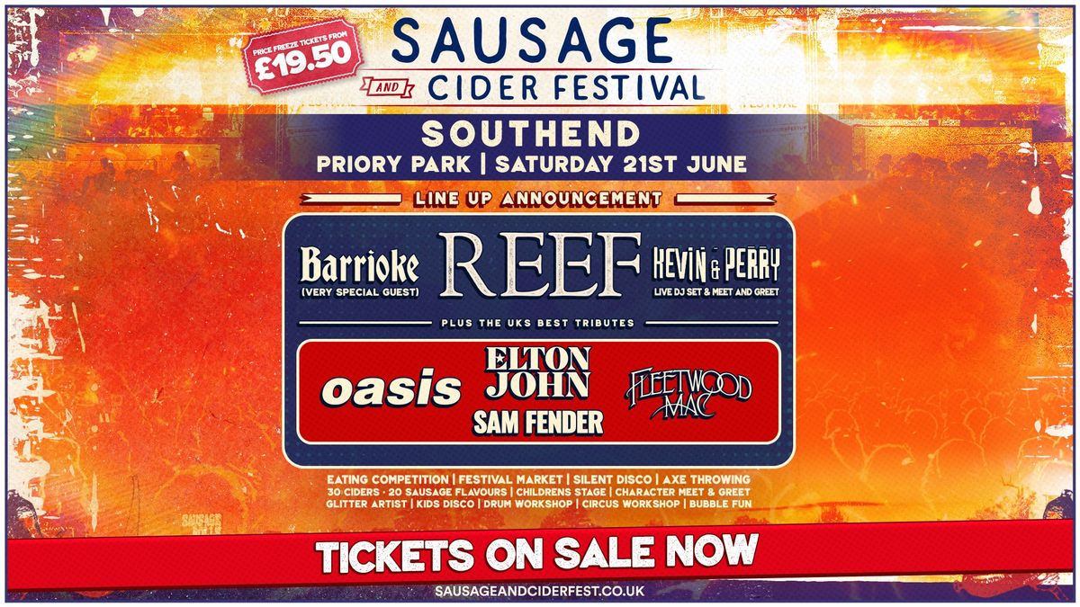 Sausage & Cider Festival - Southend 2025