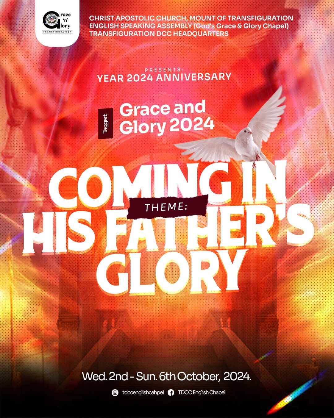 Grace and Glory'2024 Anniversary 