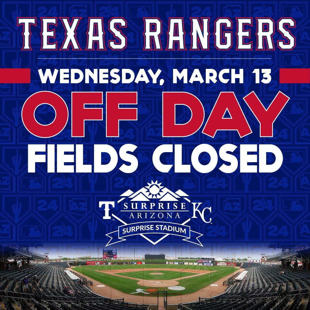 Spring Training - Athletics at Texas Rangers at Surprise Stadium