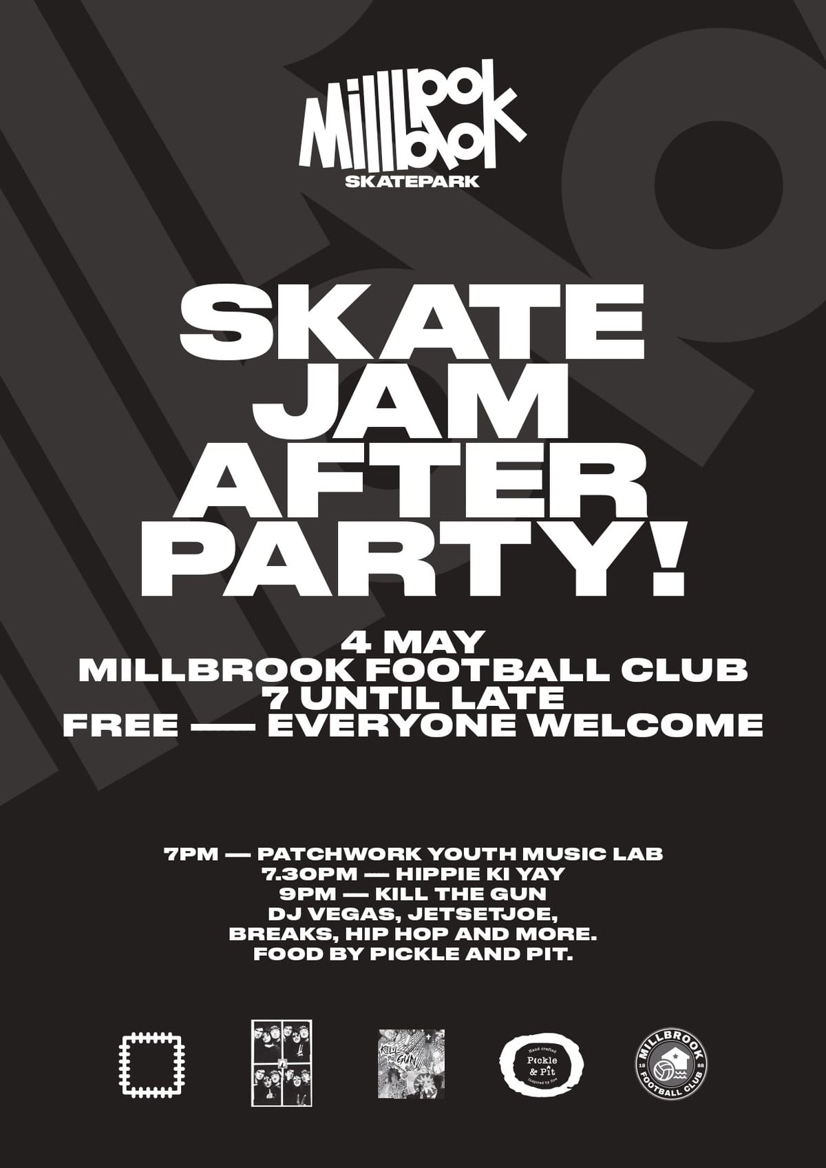 Millbrook Skatepark - Skate Jam AFTER PARTY!
