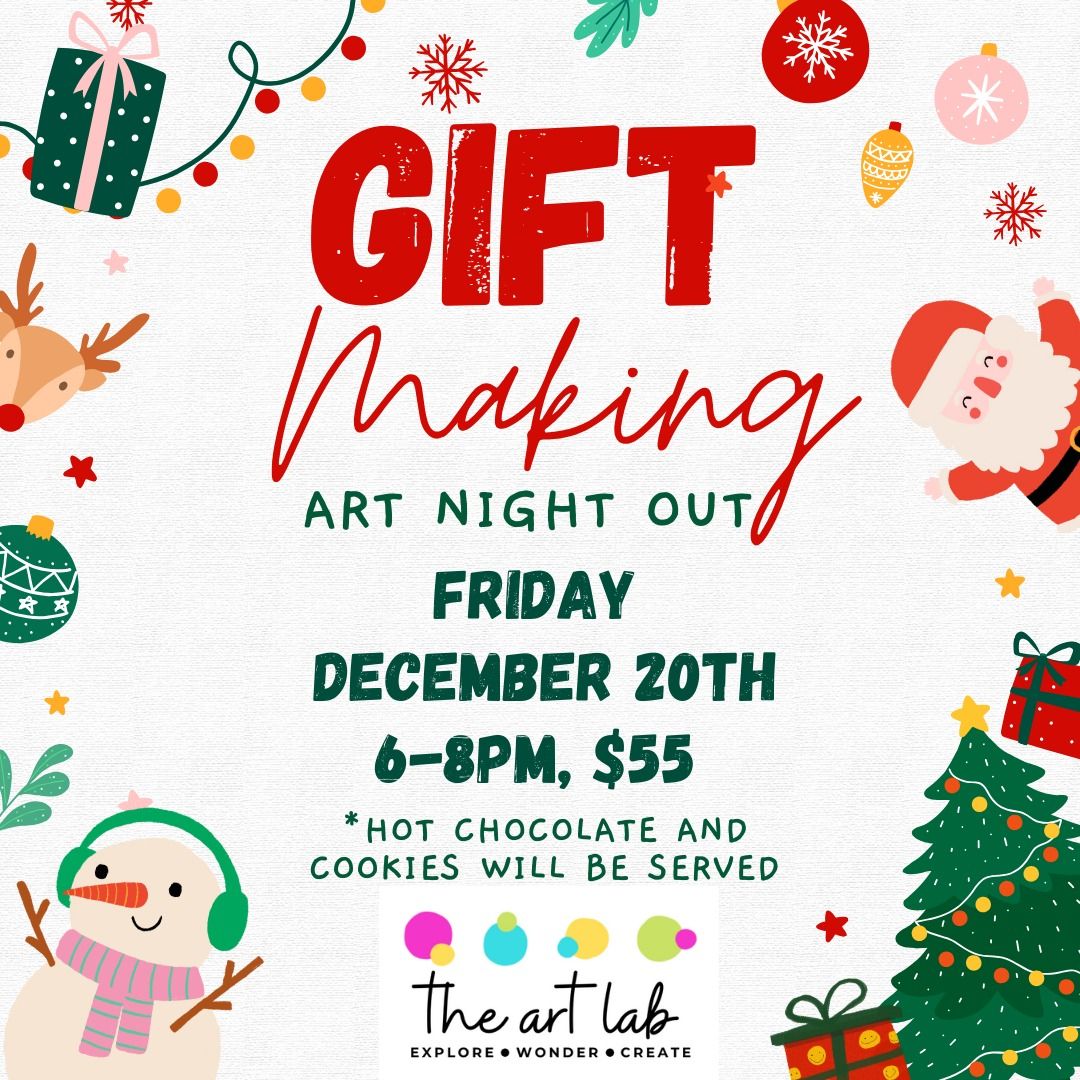 Holiday Gift Making Art Night