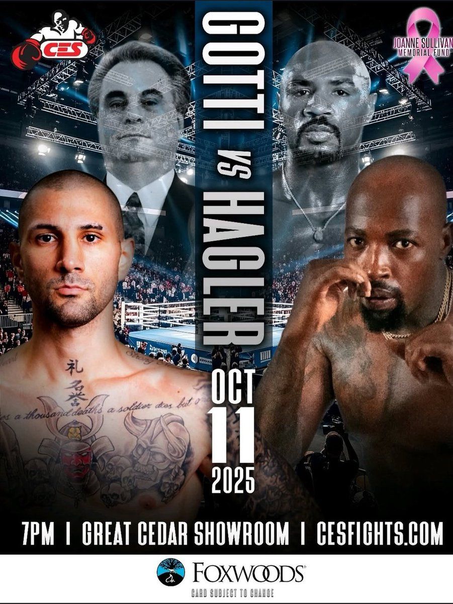 Bloodlines - Gotti vs Hagler at Great Cedar Showroom at Foxwoods Casino