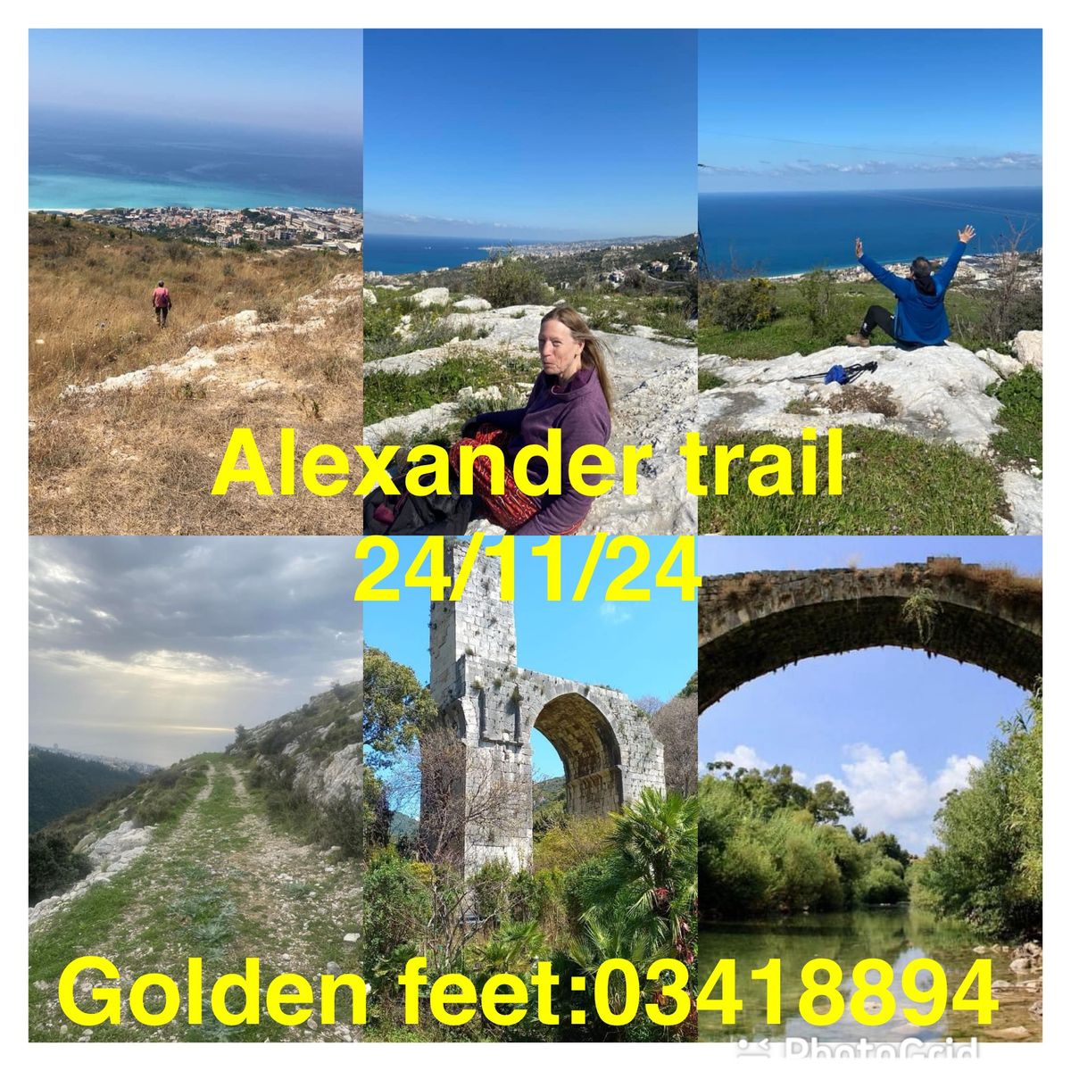 Alexander trail,Golden feet