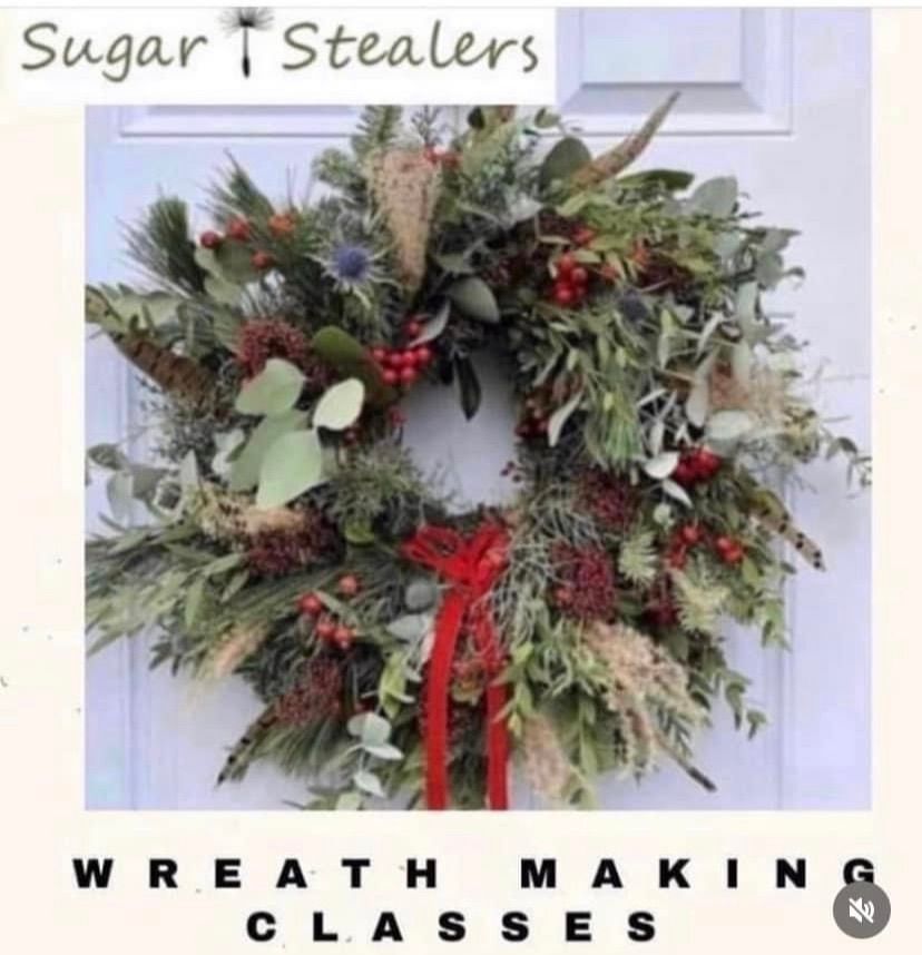 Christmas Wreath Making Workshop - Ribble Valley with Sam Cool 