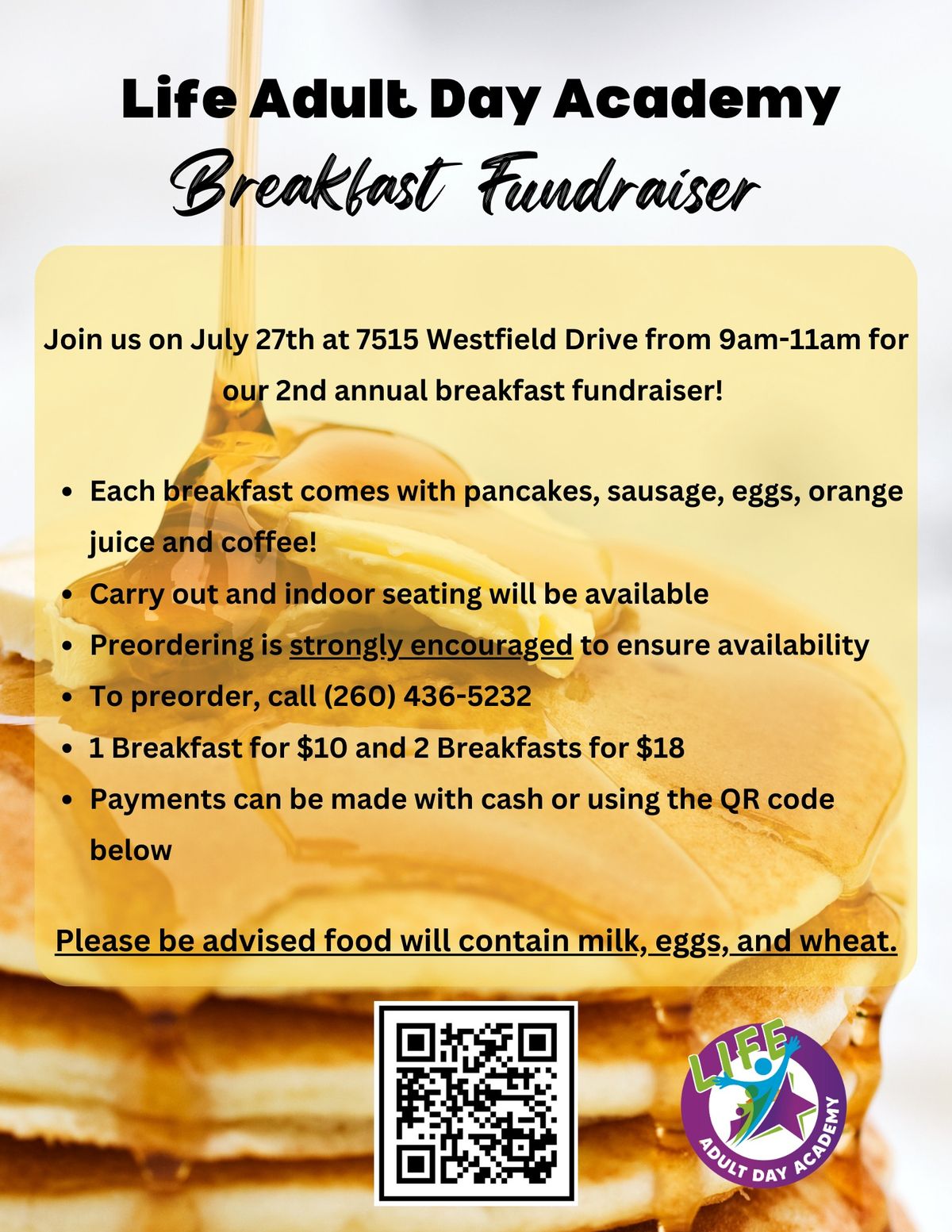 Breakfast Fundraiser