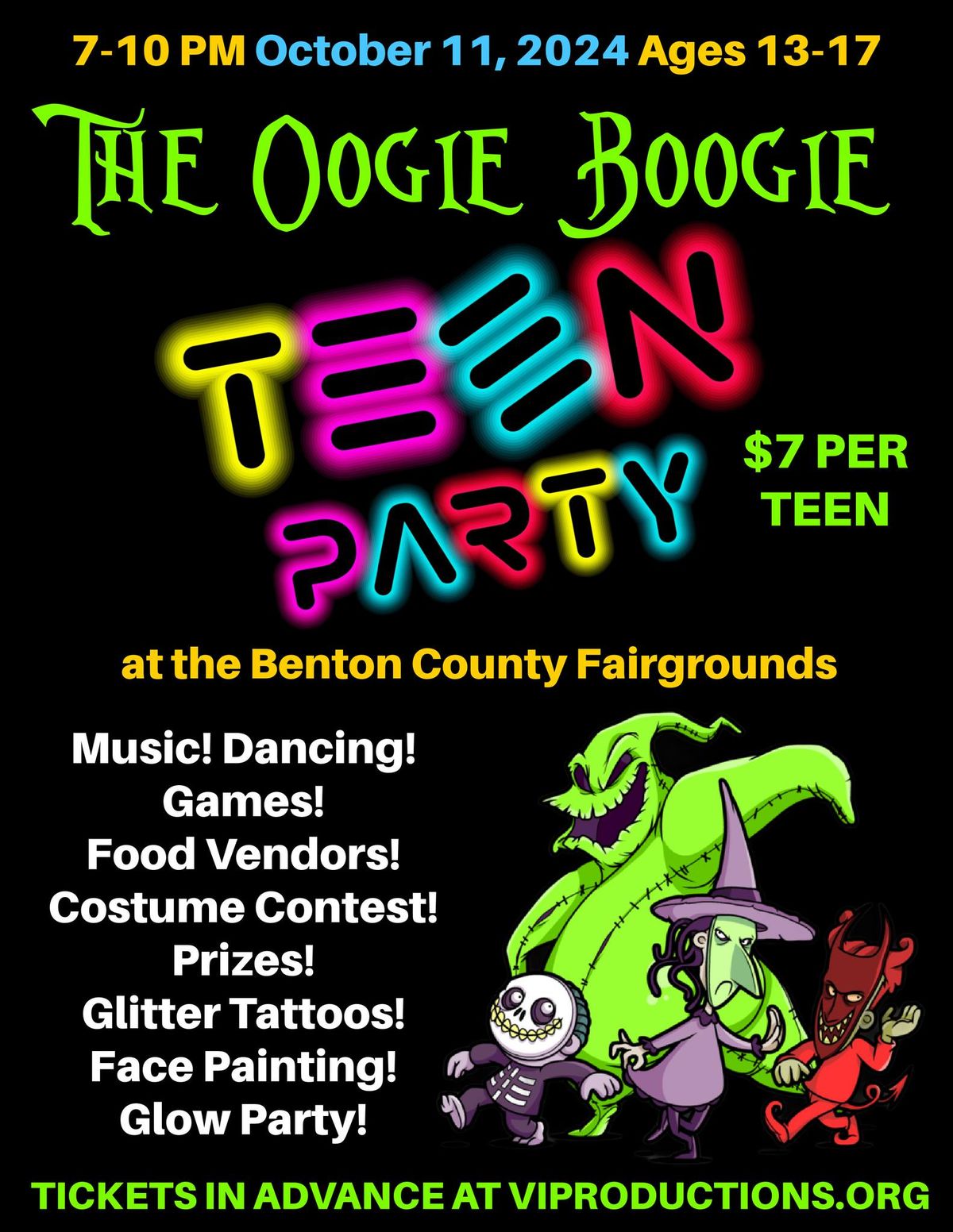 The Oogie Boogie Glow Party