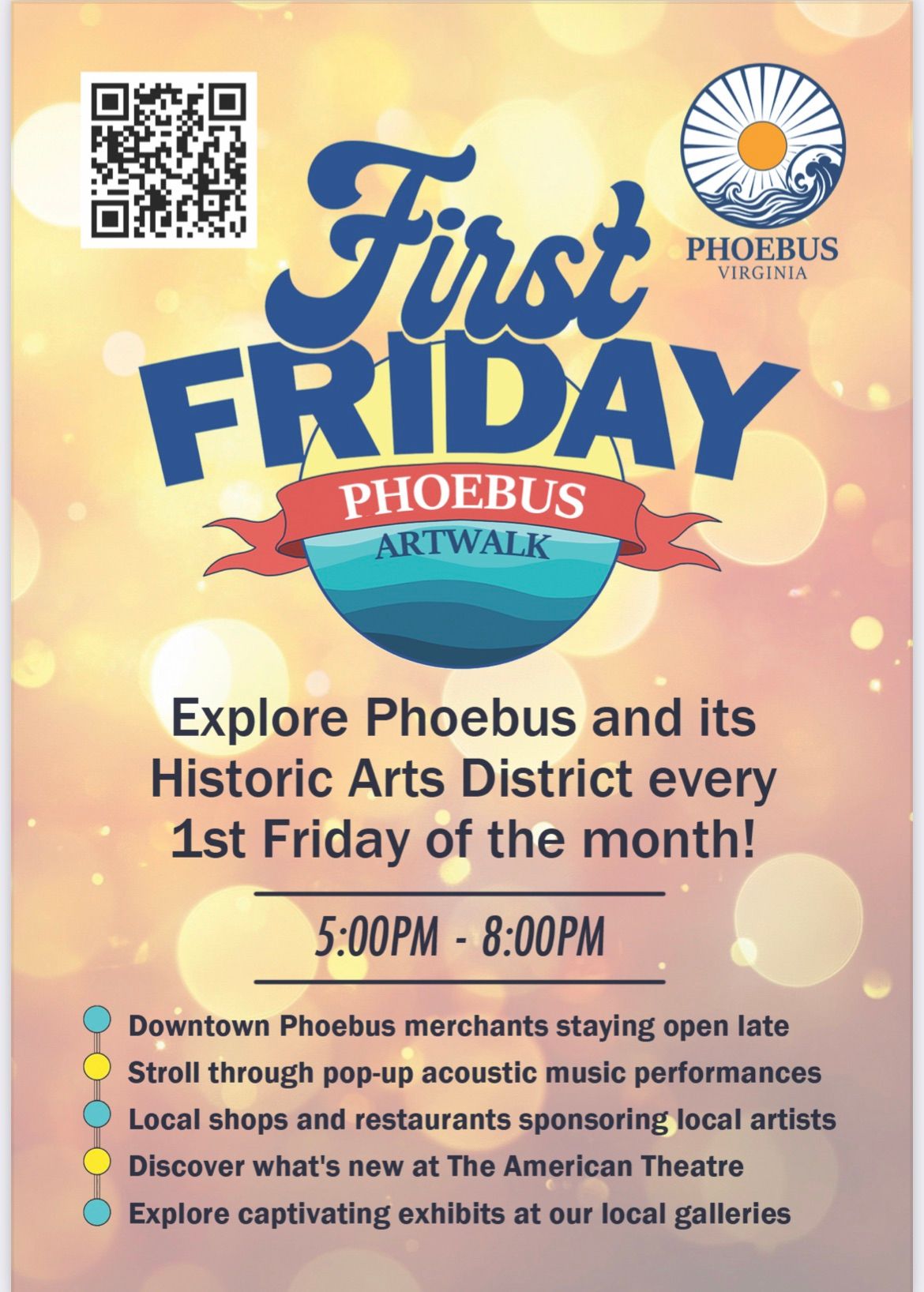 First Friday Phoebus Artwalk