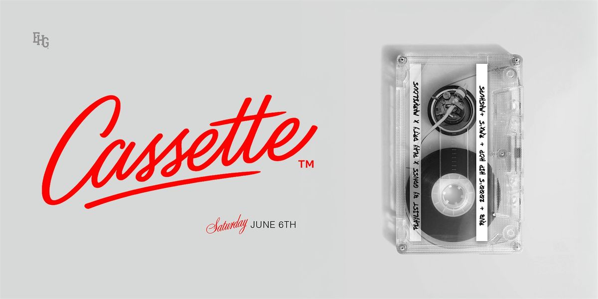 CASSETTE | 2000s R&B & Hip-Hop Experience @The Room Hollywood