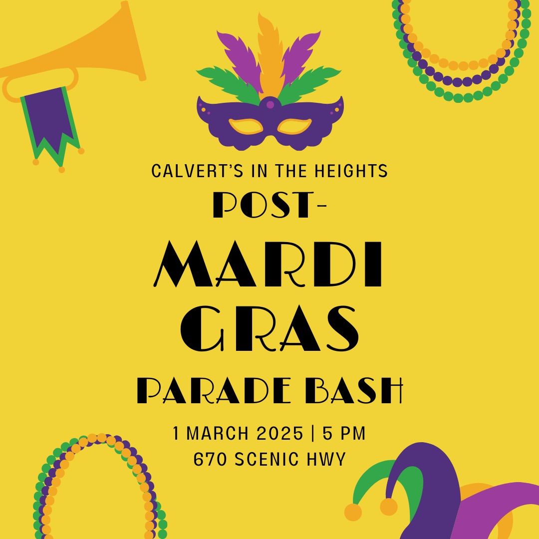 Post - Mardi Gras Parade Bash