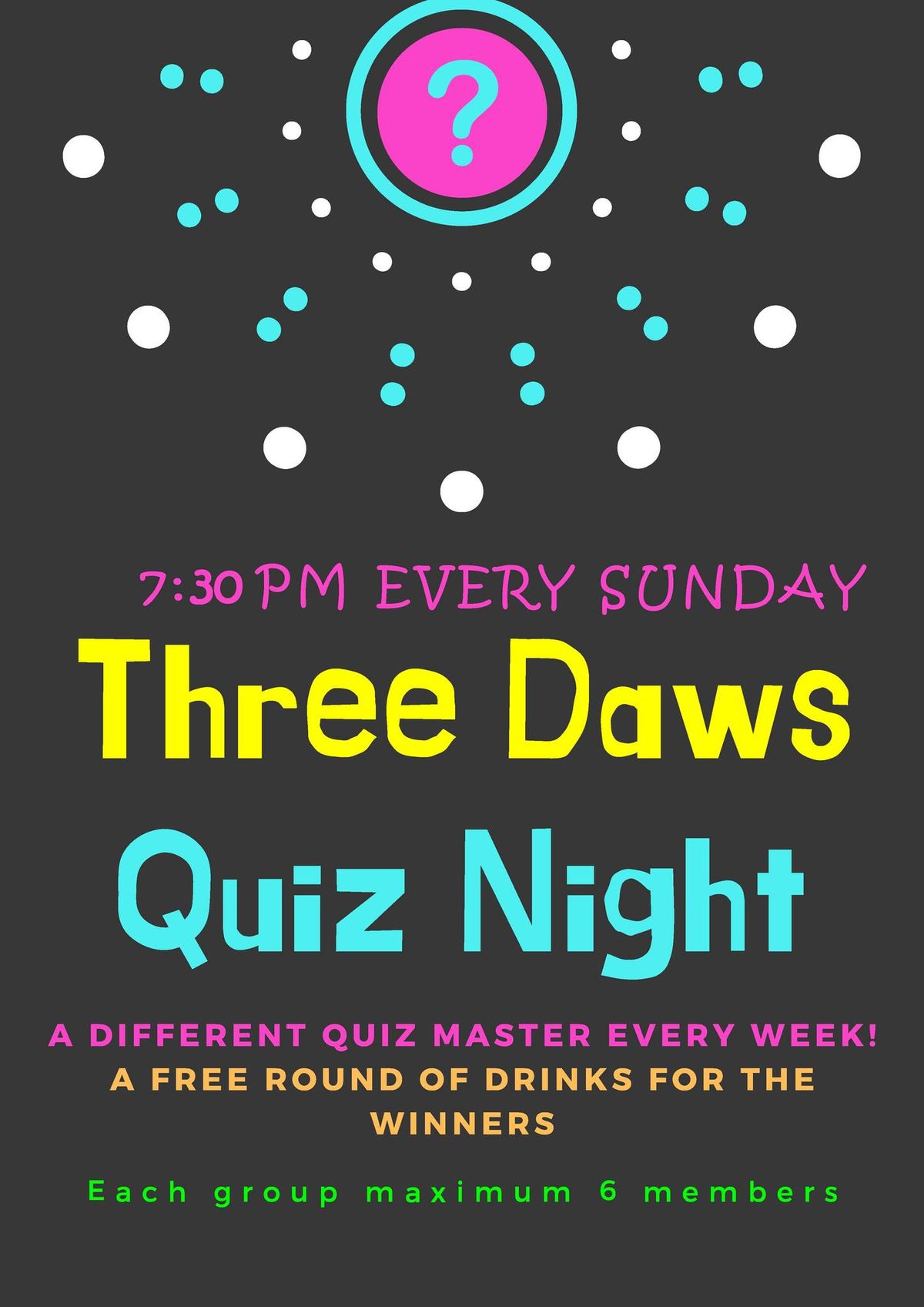 Quiz Night (Every Sunday)