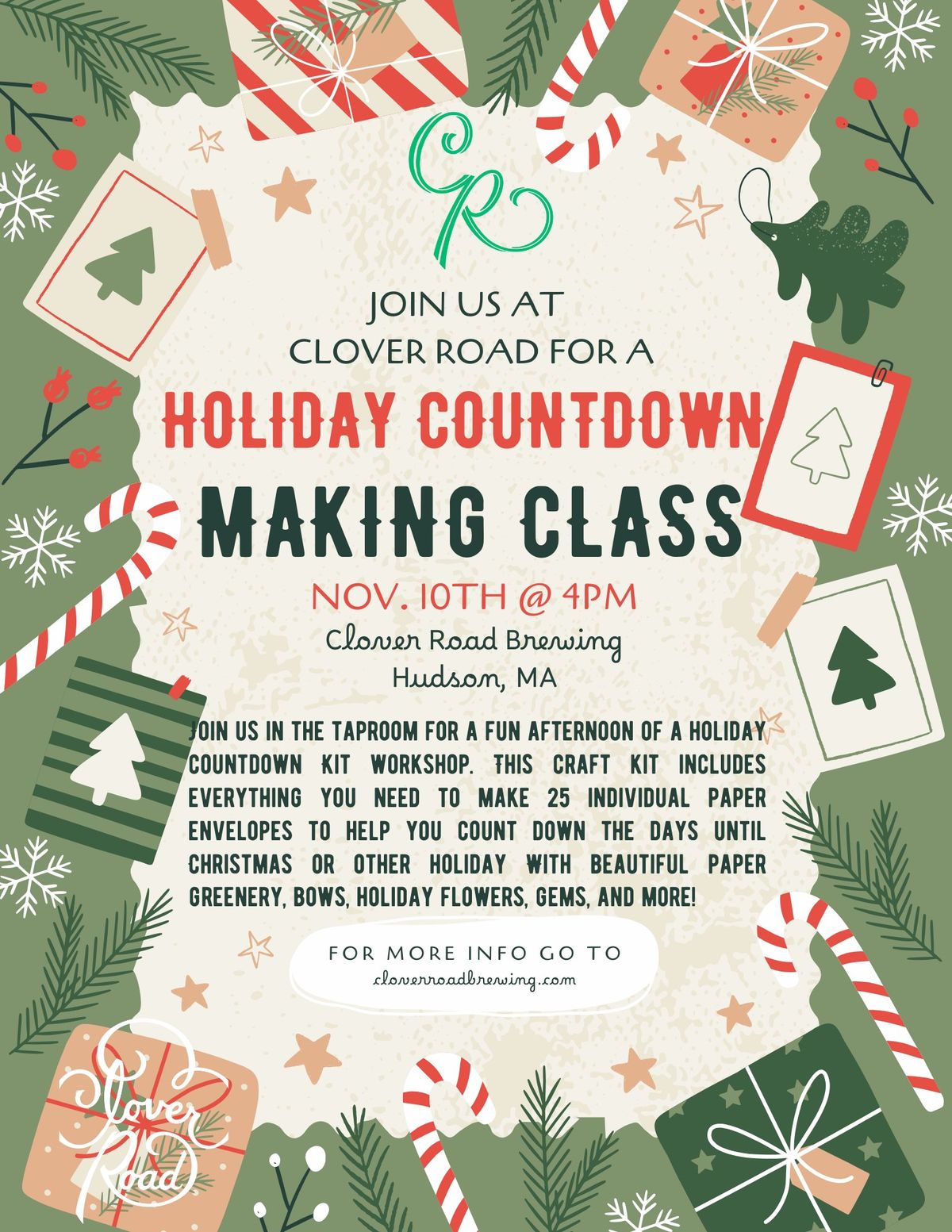 Holiday Countdown Class