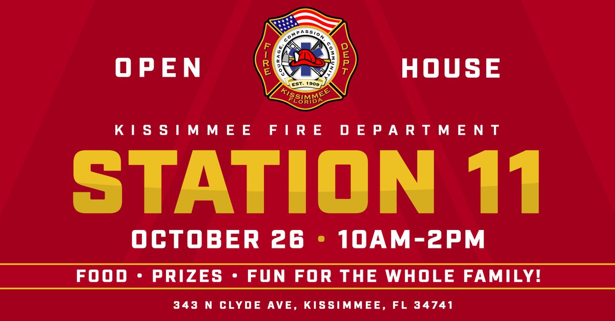 Kissimmee Fire Station 11 Open House