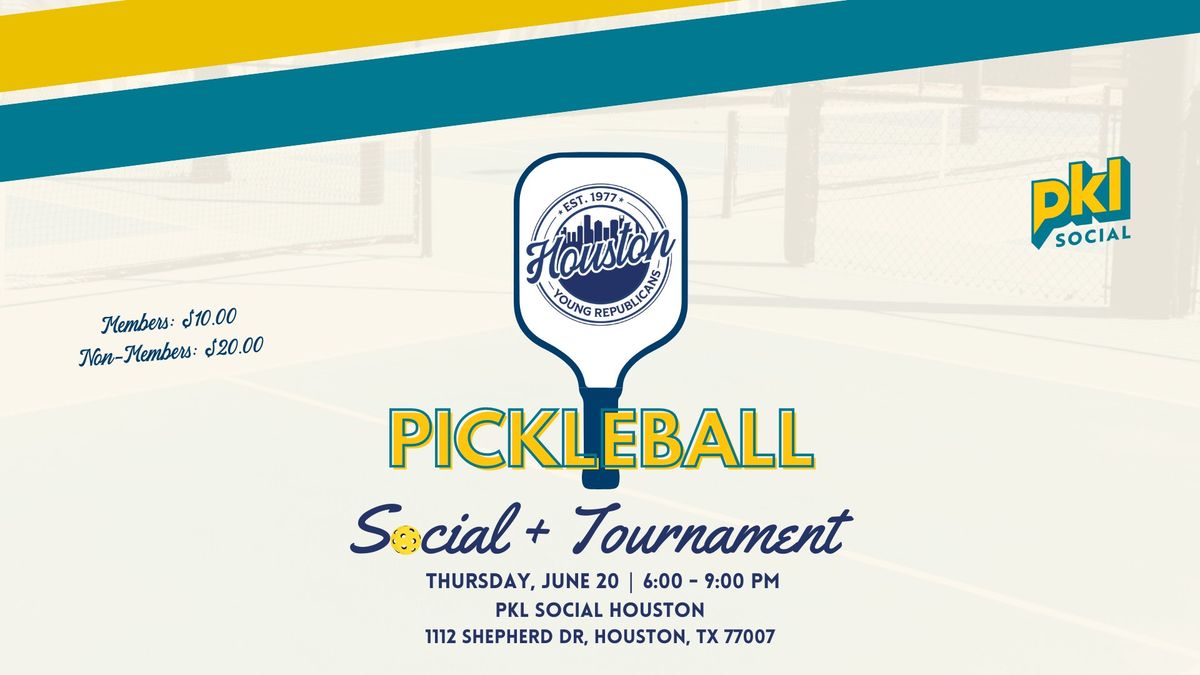 HYR Pickleball Social + Tournament
