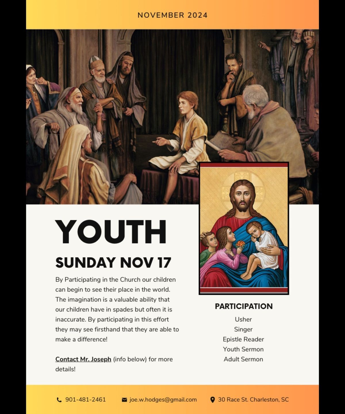 Youth Sunday