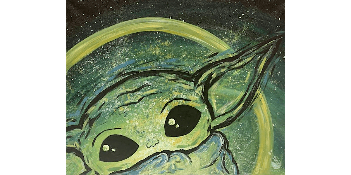 Baby Yoda - Paint and Sip in Denver | Classpop!\u2122
