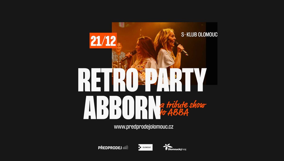 Abborn, tribute show to ABBA \/ Retro party \/ S-klub Olomouc