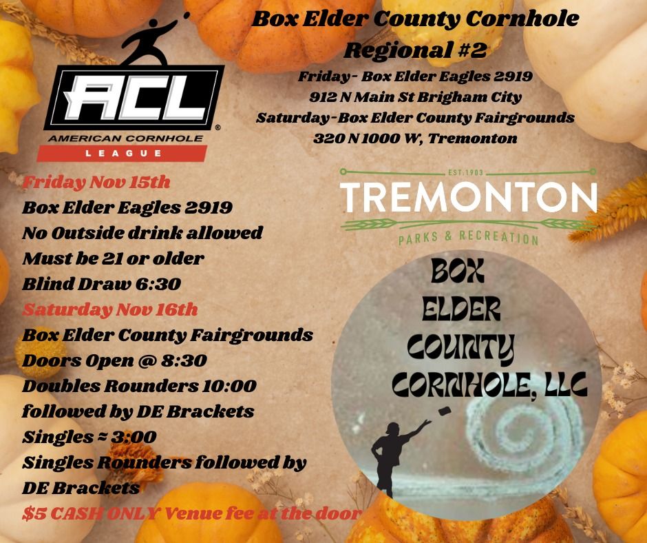 Box Elder County Cornhole Regional #2