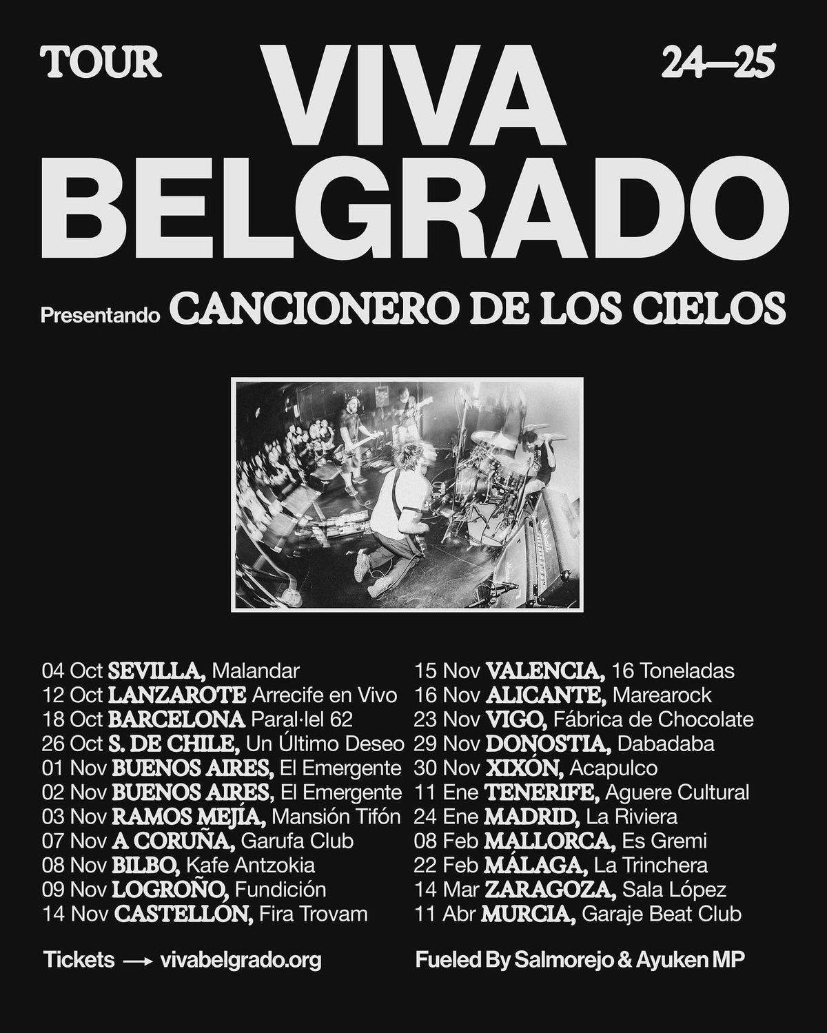 VIVA BELGRADO en Garaje Beat Club (Murcia)