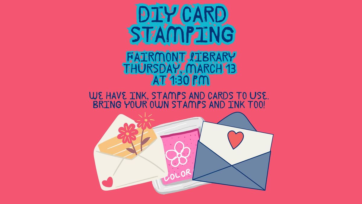 DIY Card Stamping