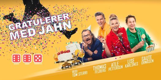 Gratulerer med Jahn! Ny dato 14. oktober!